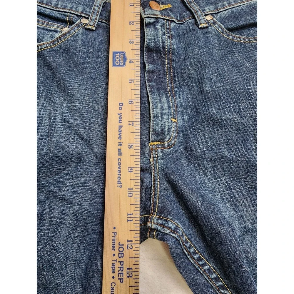 Lee Jeans Men 34x30 Blue Premium Select Classic Fit Straight Leg